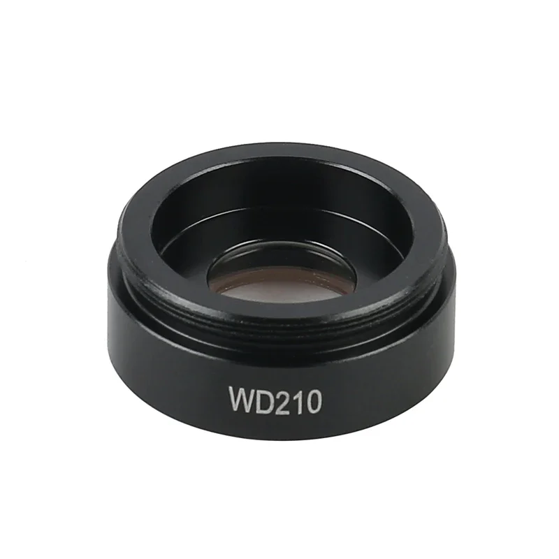 WD105 WD170 WD210 0.5X 0.7X 1X Industrial Monocular Lens Video Microscope Auxiliary Objective Lens M35 Mounting