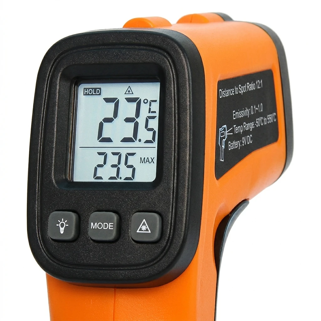 Soap Making Thermometer - High-Precision Infrared Thermometer Electronic Temperature Gun