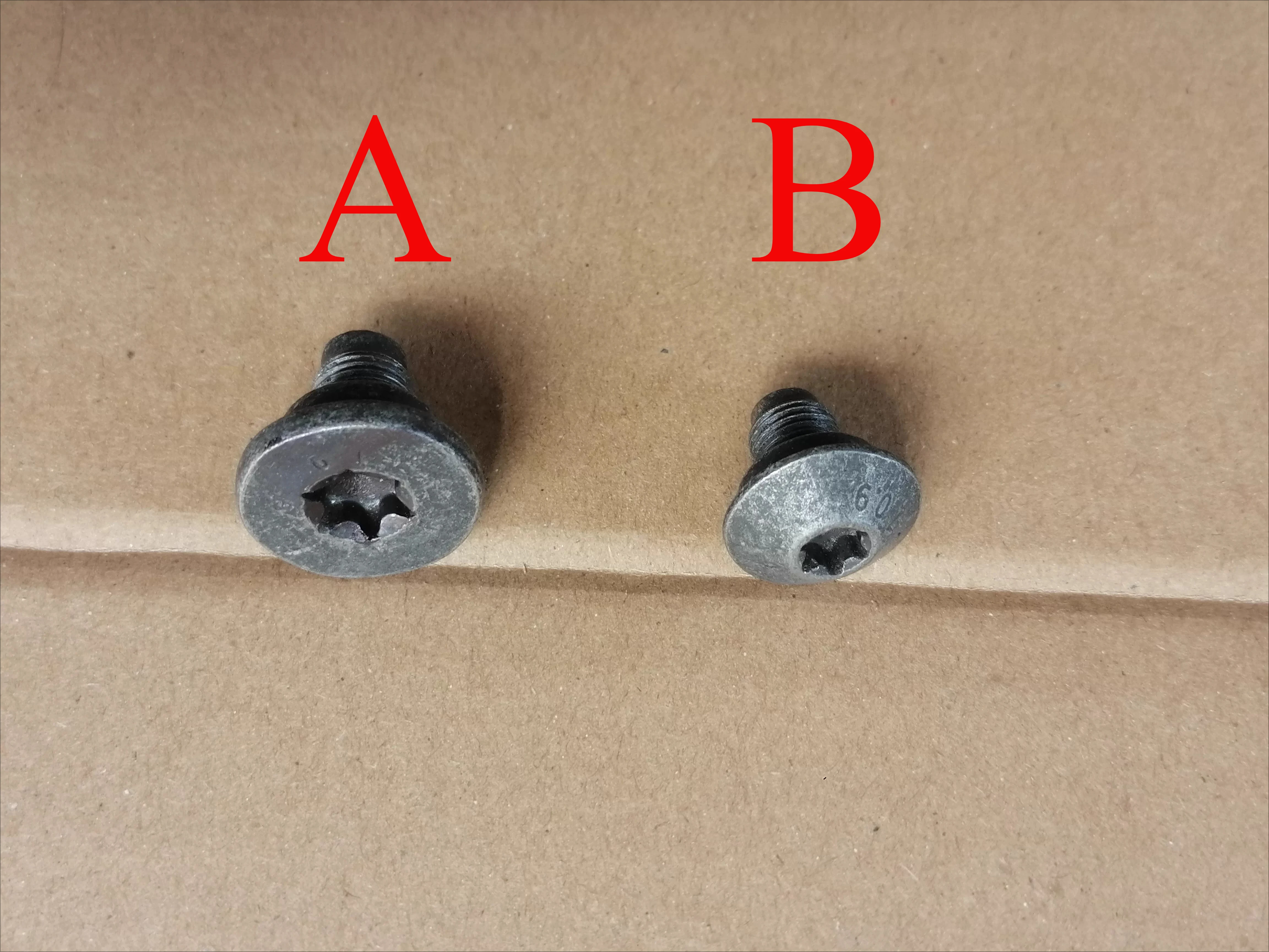 1pcs For Volkswagen Audi Skoda Seat Track Screws