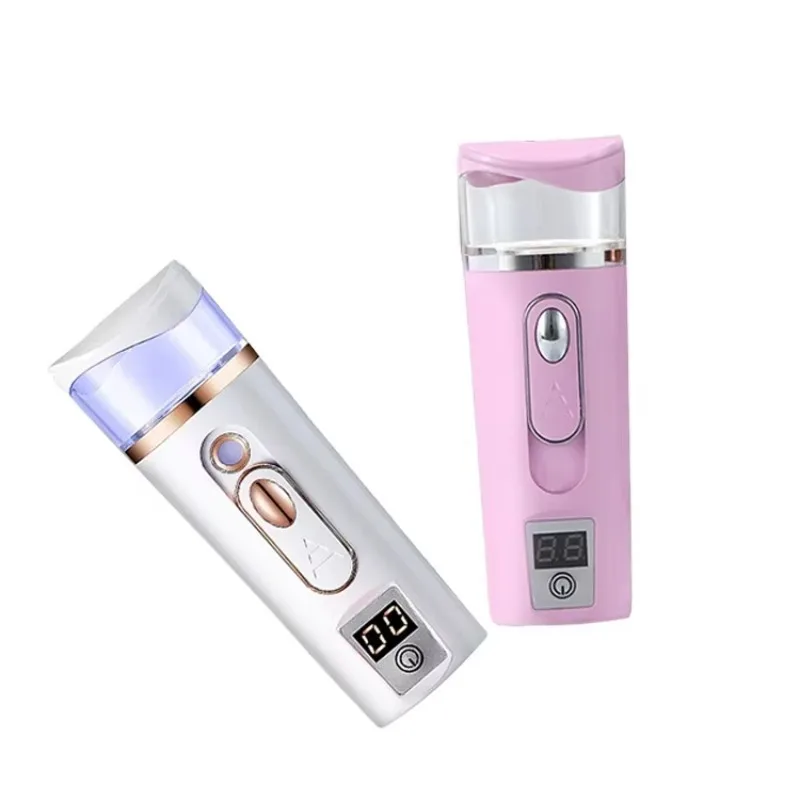 Facial Mini Nano Mister Handheld Mist Sprayer Atomization Cool Facial Steamer Nano Mist Machine Mini Nano Mist Sprayer