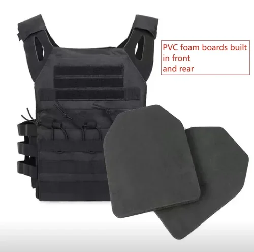 Chaleco táctico JPC de caza Molle, armadura corporal 600D, portador de placa ligero, equipo de juego repelente al agua Airsoft CS