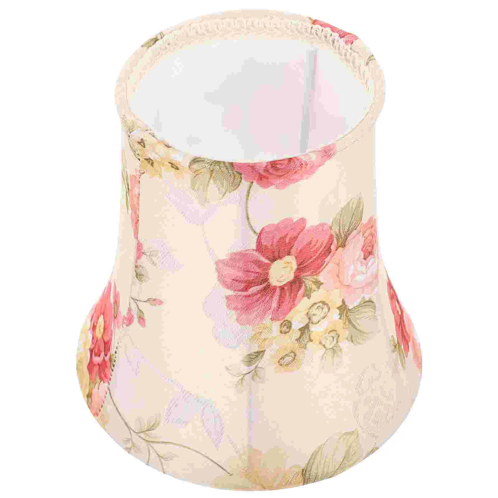 

Fabric Lampshade Warm Room Replacement Decorative Shades Desktop Light Weight Lampshades for Cloth Living