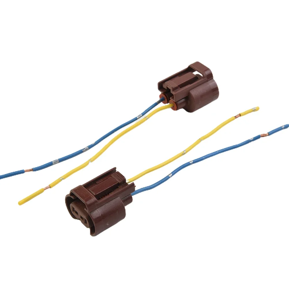 2pcs 9006 HB4 Harness Fog Light Socket Connector Lamp Bulb High Efficient Copper Wiring Improving The LOAD Capacity Of OEM Wire