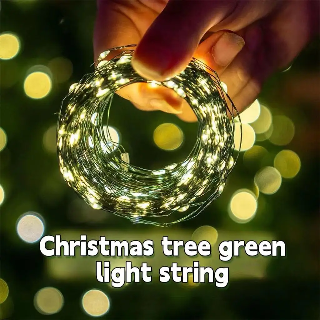 10M/20M christmas  decorations lights  String Lights tree fairy lights decoration led light christmas lights outdoor room decor