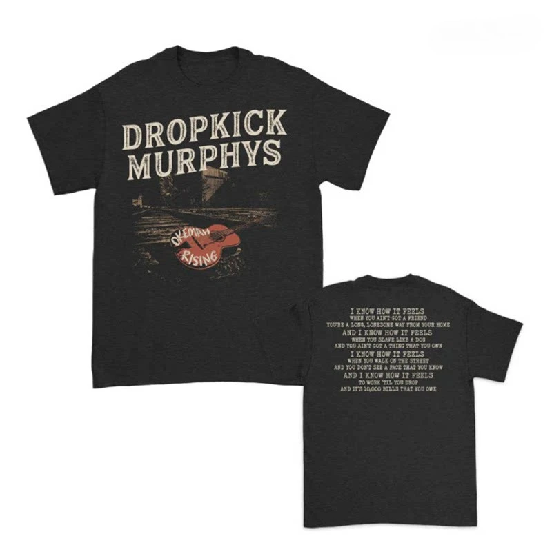 Dropkick Murphy Was Founded in 1995 As A Boston Casual T-shirt Luxury Band Brand for Both Men and Women Top