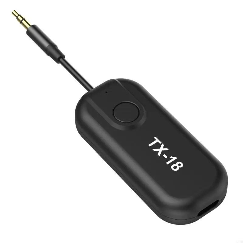 

G8DB Compact Bluetooth-compatible 5.0 Transmitter & Receiver, 3.5mm Plug, AptX Adaptive for Seamless Sound Experience