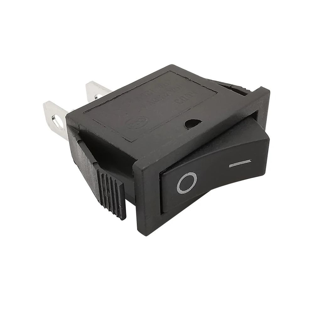 KCD3 Rocker Switch AC 16A/250V 20A/125V 2 Positions ON-OFF Black Boat Switch 2 Pin Electrical Equipment Power Switches