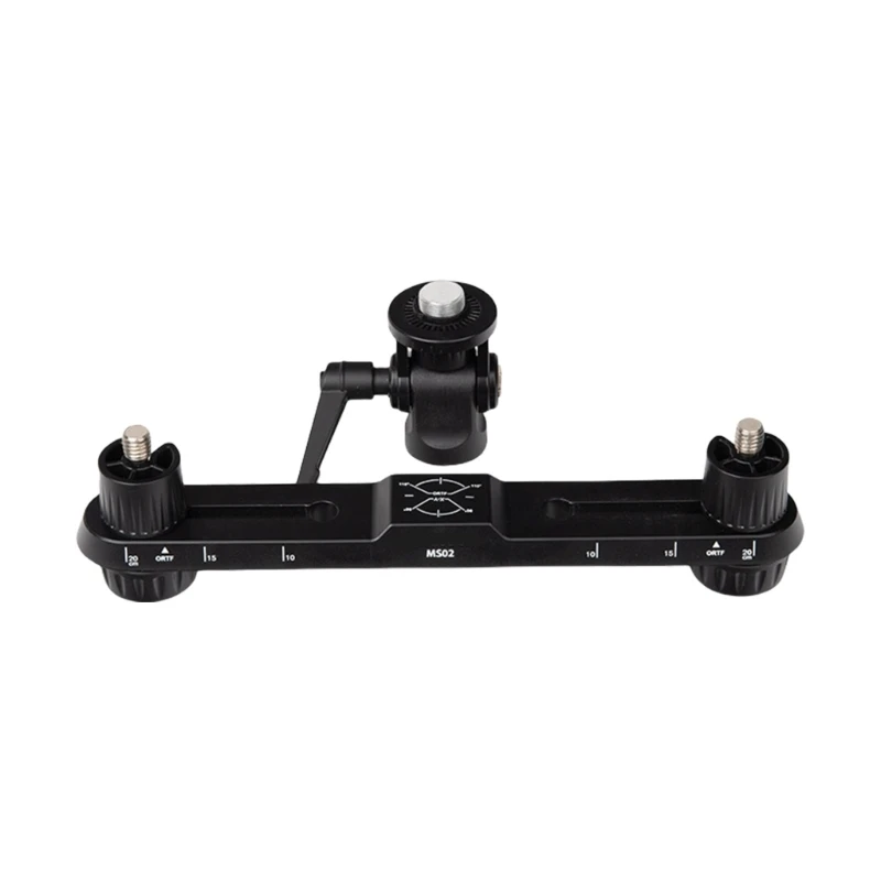 MS02 Microphone Holder 360°Omnidirectional Sound with Stable Mic Bar Support for Studio and Live Recording Q1JF