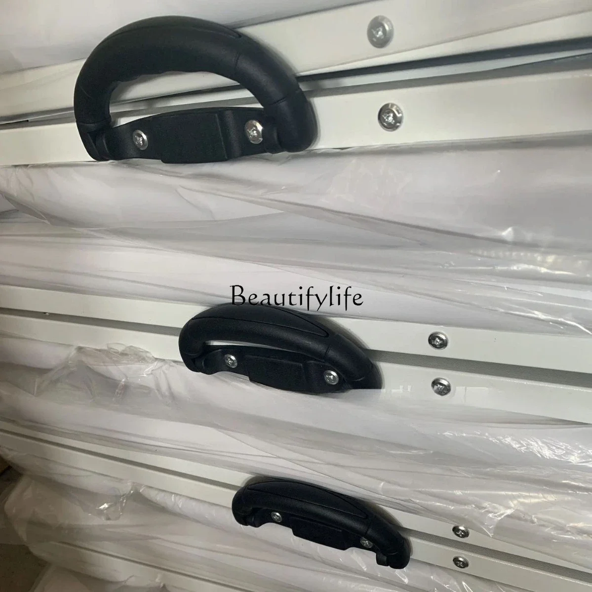 02*Simple beauty bed folding massage iron frame embroidery body bed with head hole