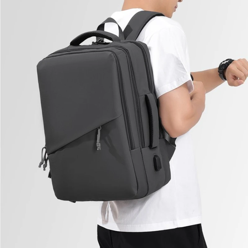 

Fashion Backpack for Men and Women Lightweight Business Laptop Backpack Large Capacity Schoolbag Travel Commuter Backpack
