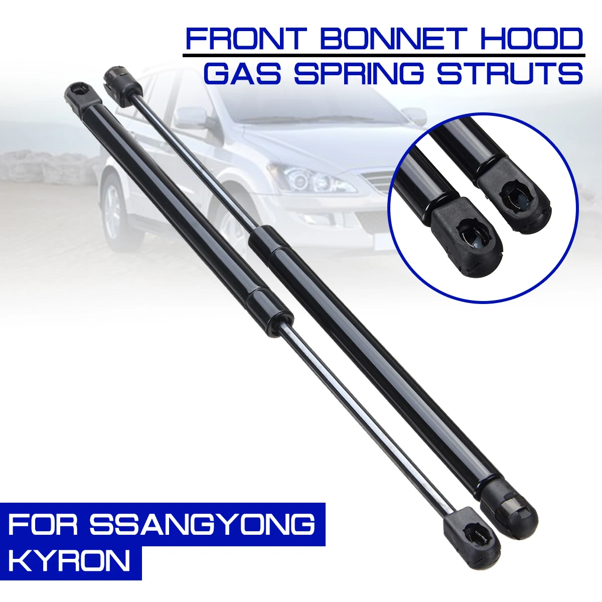Car Front Engine Cover Hood Shock Lift Strut Support Props Rod Arm Gas Spring Bracket Struts Bar For SSANGYONG KYRON