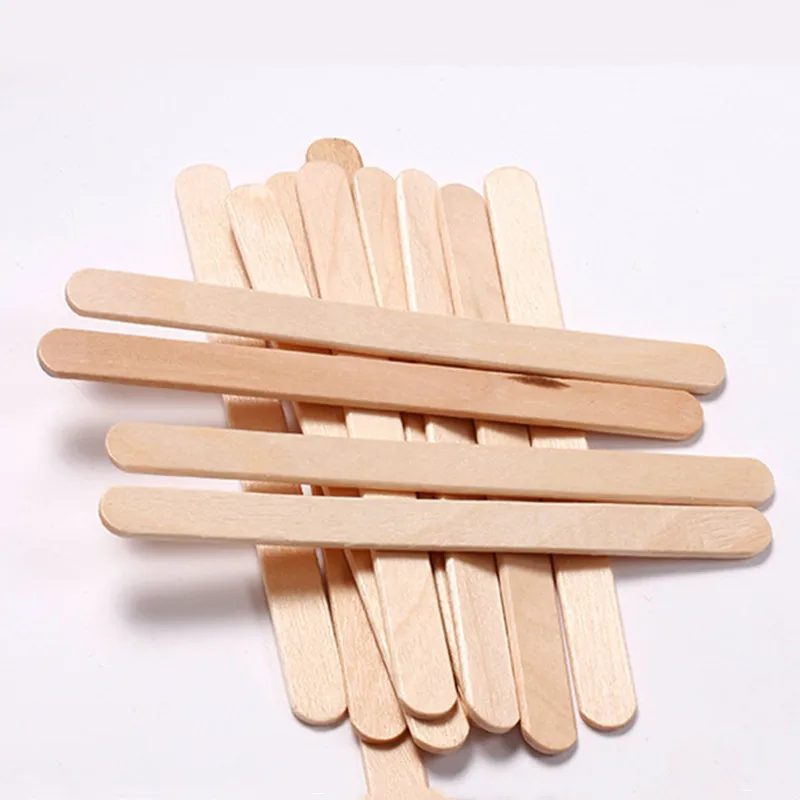 Wax Waxing Hair Removal Wooden Sticks Disposable Woman Skin Care Stirrer Toiletry Kit Wood Tongue Depressor Spatula Waxing Stick