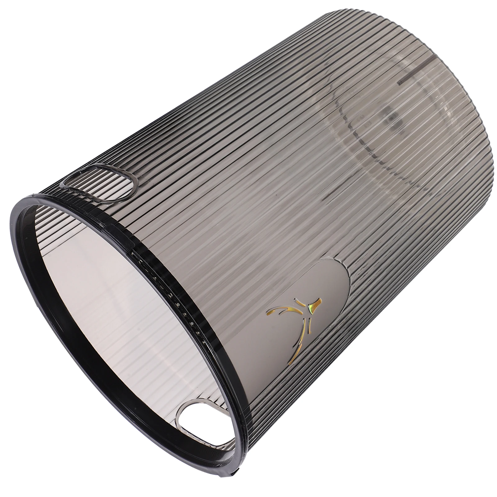 

1pc Trash Can Large Capacity Pet Plastic Bedroom Bathroom Office Kitchen Garbage Bin Portable Household Waste Container