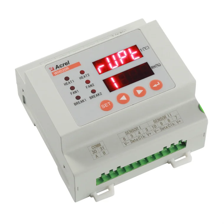 

Acrel WHD20R LED Display Temperature Humidity Controller Switch Sensor For High Voltage Cabinet With Rs485