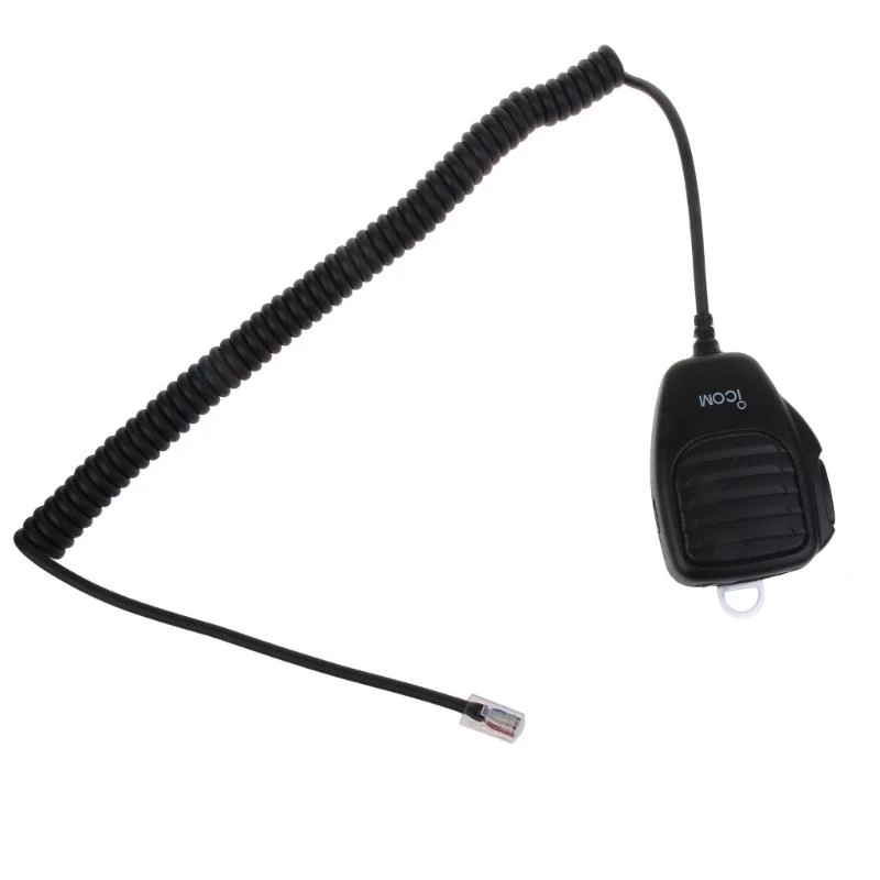 HM-118N IC-706 IC-2100H에 사용되는 강화 케이블 어깨 마이크가있는 핸드 헬드 스피커 HM-118N 8PIN 마이크 마이크