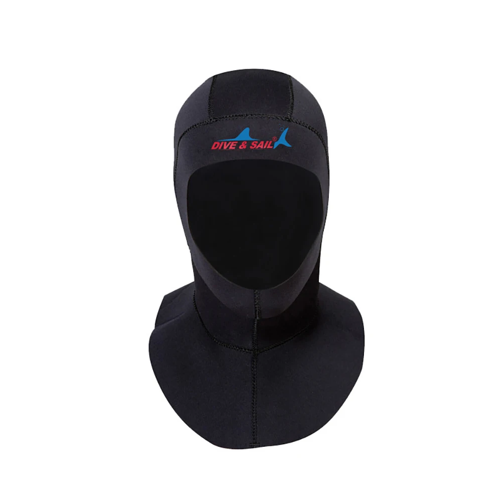

3mm Neoprene Scuba Diving Hood With Shoulder Snorkeling Equipment Hat Cap Winter Swim Warm Wetsuit Spearfishing Wetsuit Hat Warm