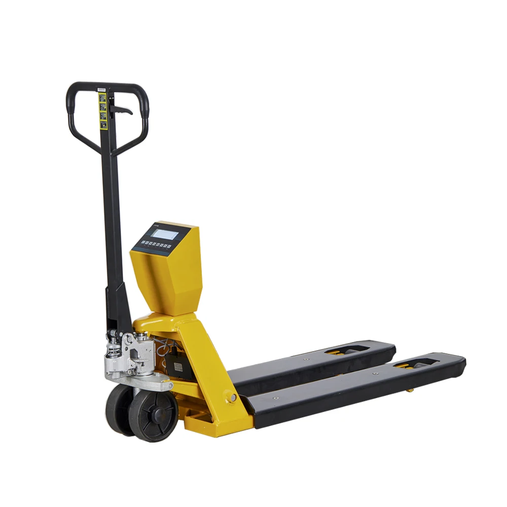 Pallet Weighing Electronic Forklift Truck Scale 2500kg Industrial Portable Hand
