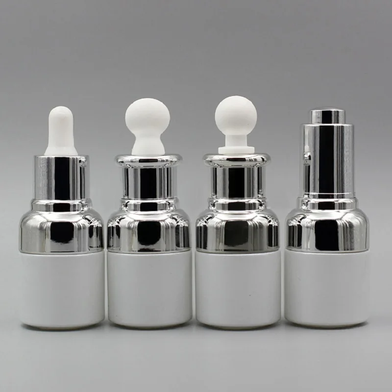 20ml white glass bottle moisture serum essence oil hyaluronic acid liquid toner whitening spot removal emulsion skin packing