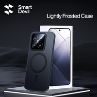 SmartDevil Magsafe Phone Case for Xiaomi 15 Ultra 14 Pro Mi 14 Magnetic Wireless Charging Cover Anti-drop Case for Mi15 Mi 15Pro