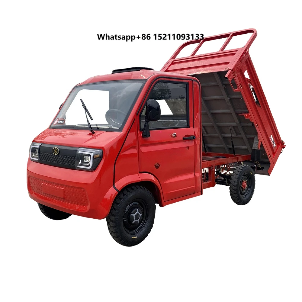 Business Cargo Electric Tricycle Three Wheel EV Cargo Tricycle Electrique With Seat