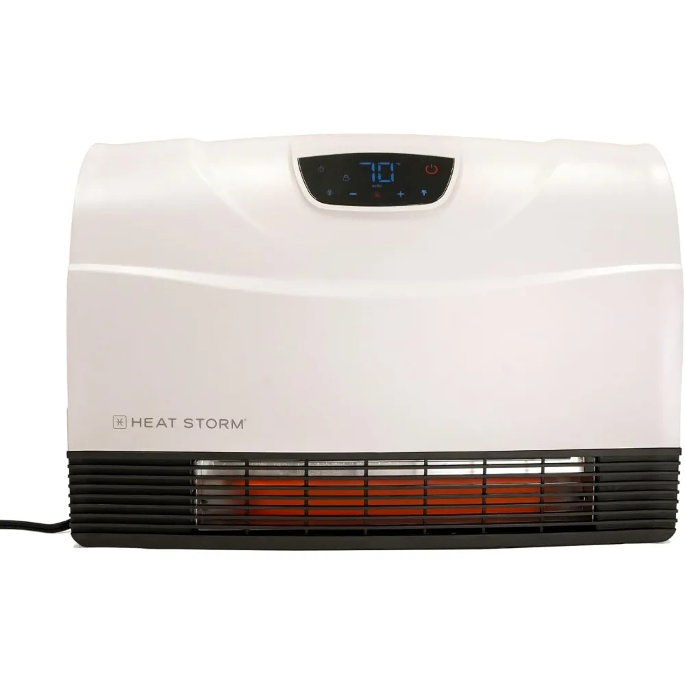 

Инфракрасный обогреватель, настенный кронштейн Wi-Fi, компактный дизайн настенного крепления означает вы не потерять напольное пространство.