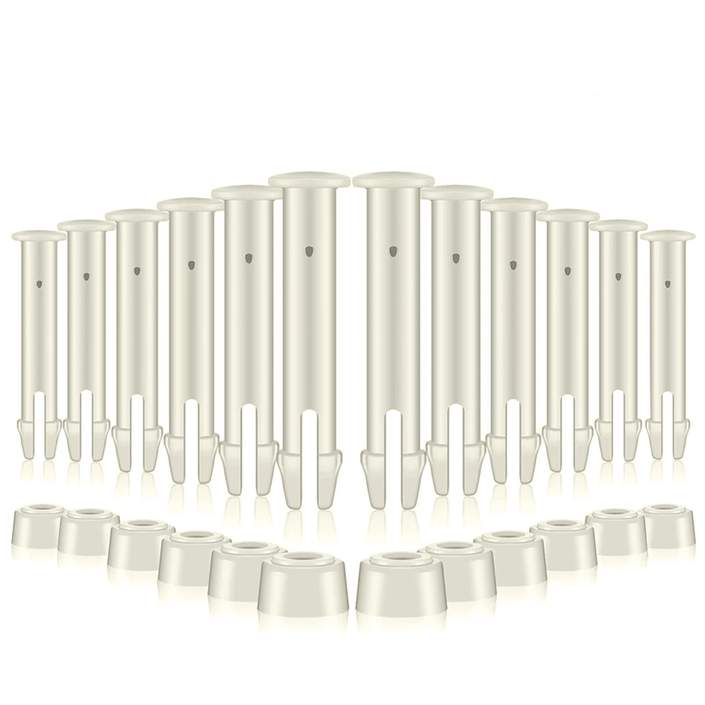 12 Packs Swimming Pool Plastic Pool Joint Pins with Seals for Intex