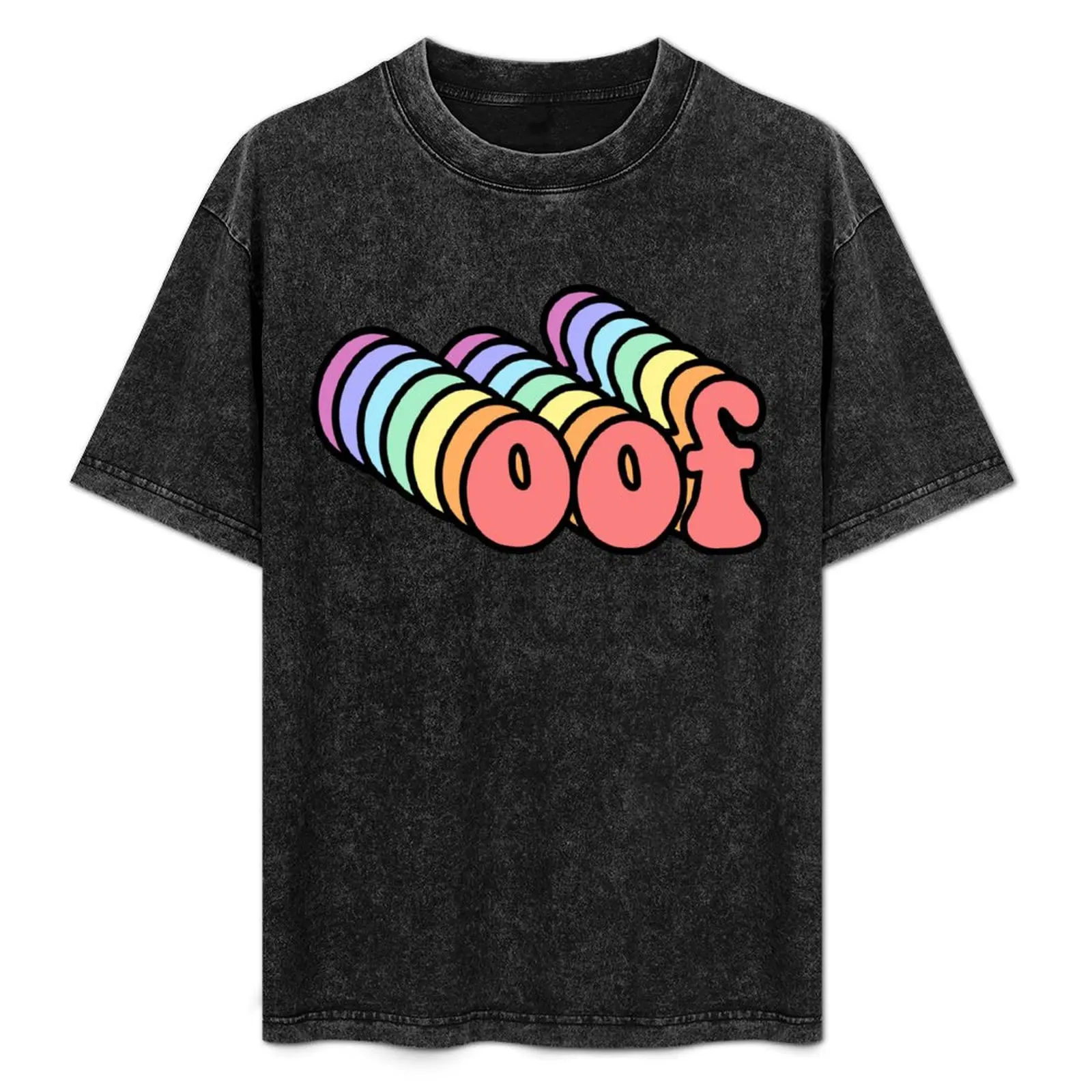 

Oof T-Shirt Casual Lightweight Short Sleeve Top