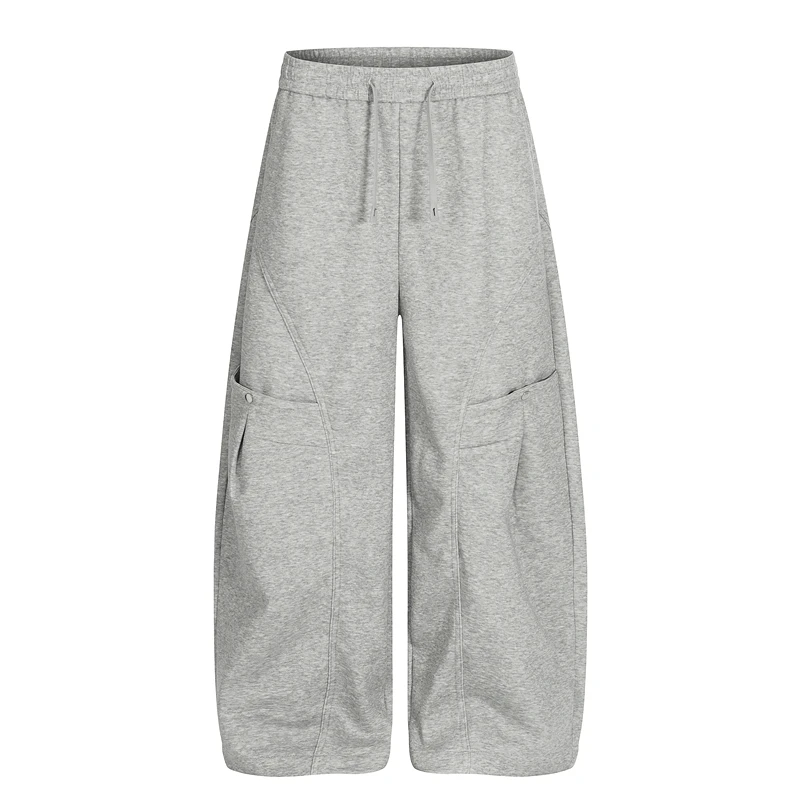 

GXFortune American Street Sle Широкие повседневные спортивные брюки для мужчин и женщин Свободные длинные брюки Прямая трубка Молодежный тренд