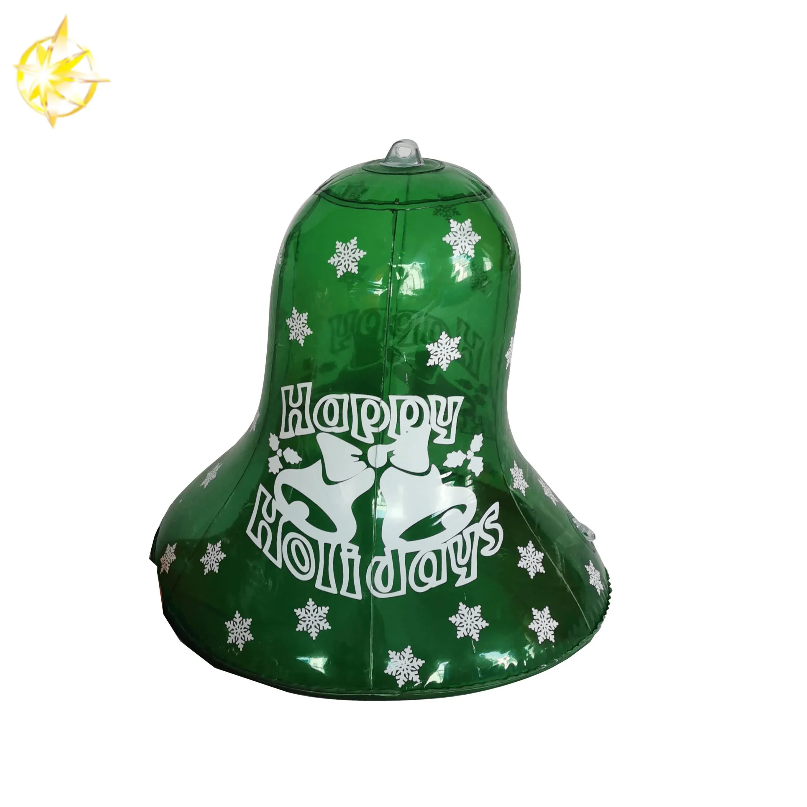 Hight Quality Have Stock Christmas Inflatable Bell for Holiday Party Toys Decoration