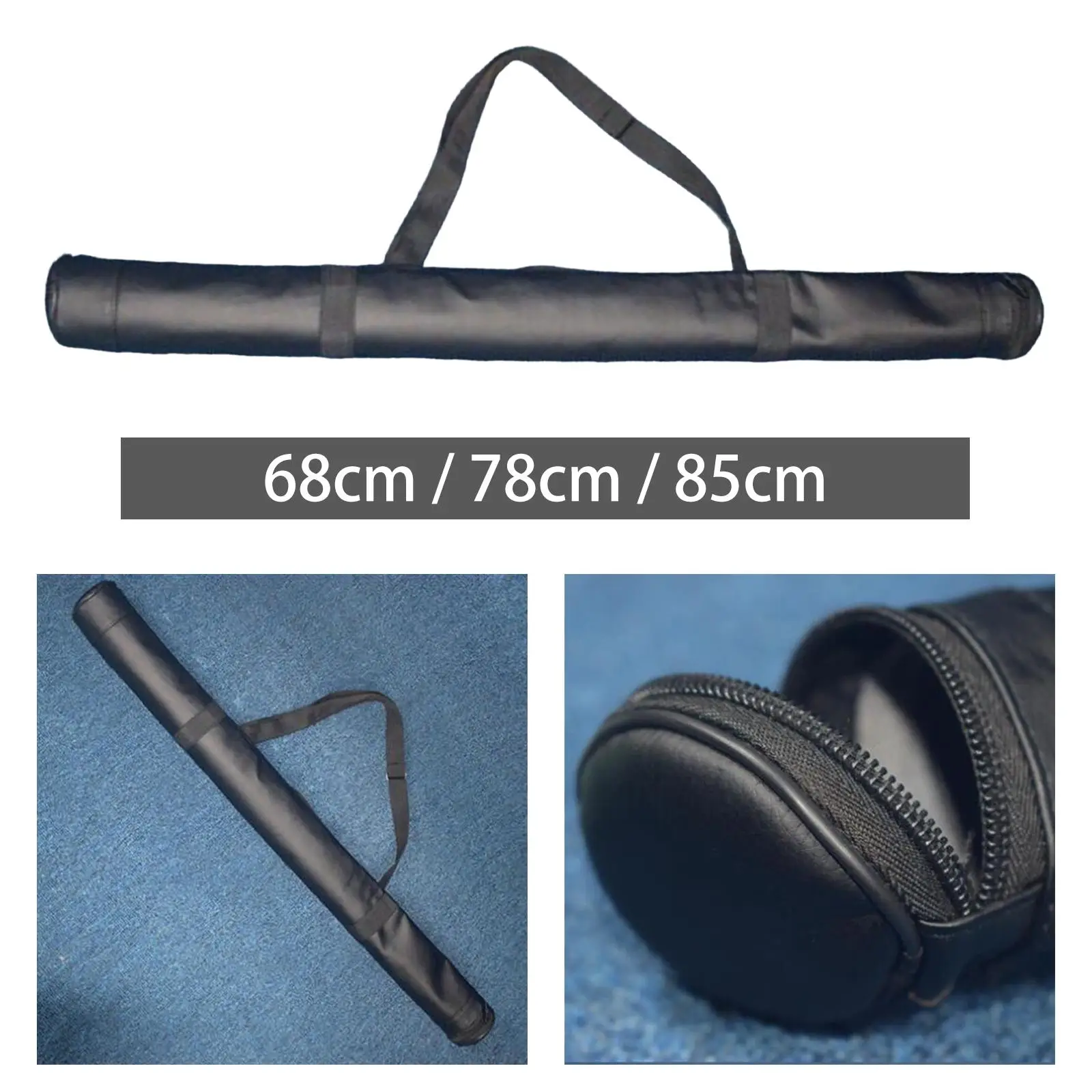 

Чехол для хранения бильярдных киев из ткани Оксфорд, портативная сумка-держатель для снукерных киев с ремнем для аксессуаров для бильярдного стола