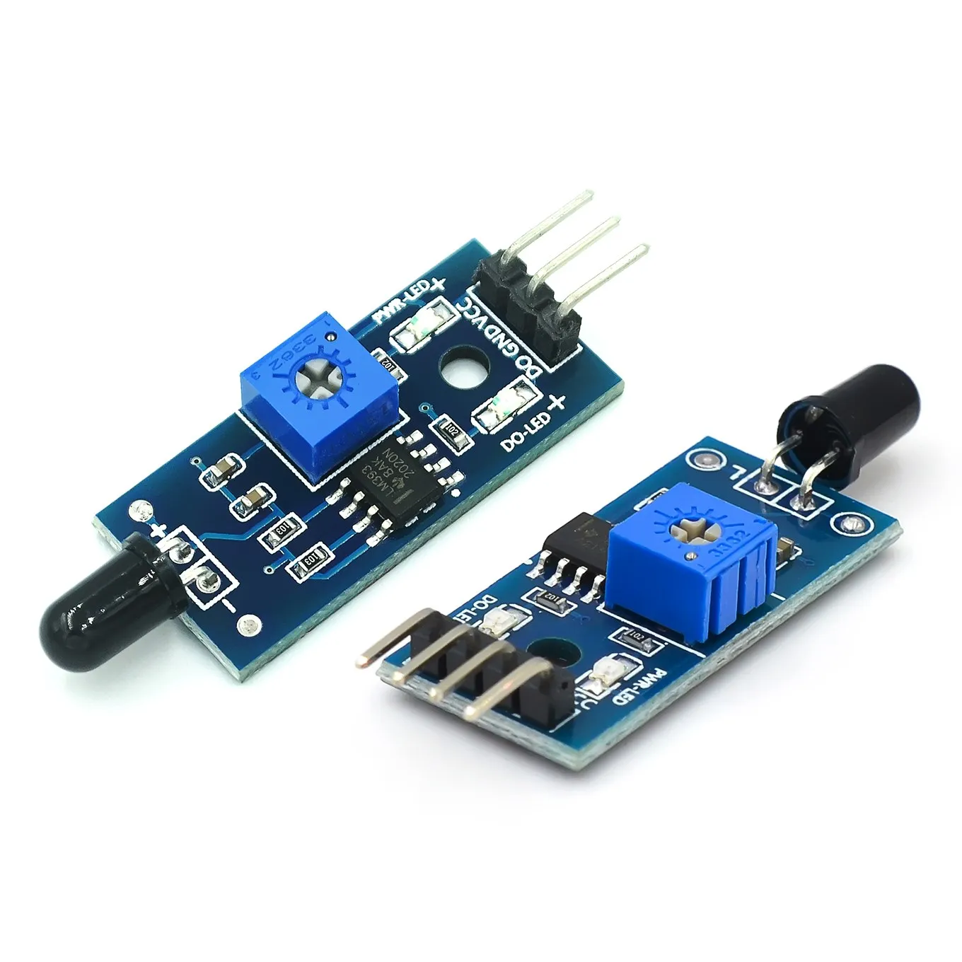 IR Infrared 3/4 Wire Flame Detection Sensor Module IR Flame Sensor Module Detector Smartsense For Arduino