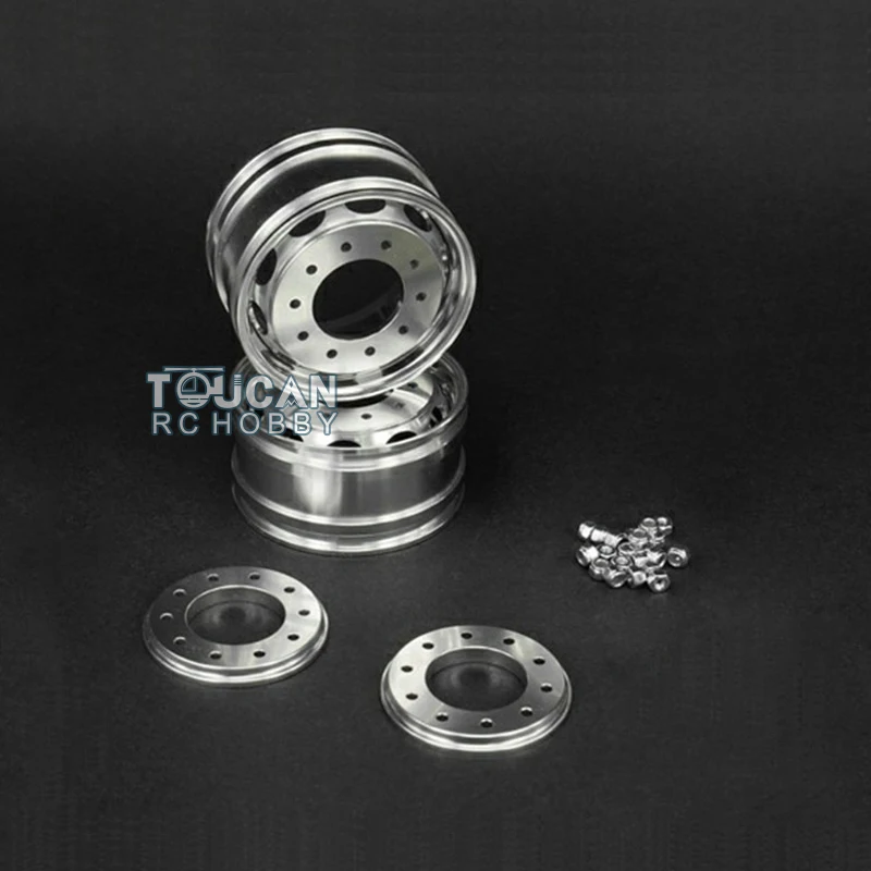 

LESU Metal Flange Front Wheel Hub C for 1/14 RC Tractor Truck Trailer Dumper Remote Control Tamiyaya MAN Th04820