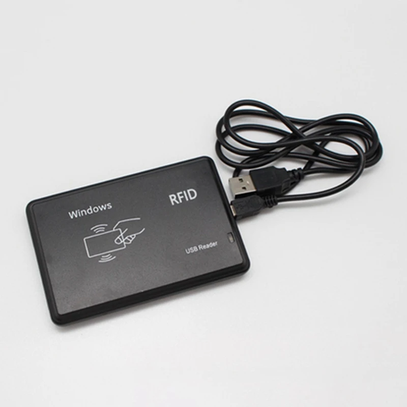 RFID Smart Card Reader With USB Port, 13.56Mhz IC Card, Contactless Sensitivity, Support Window System Linux Durable