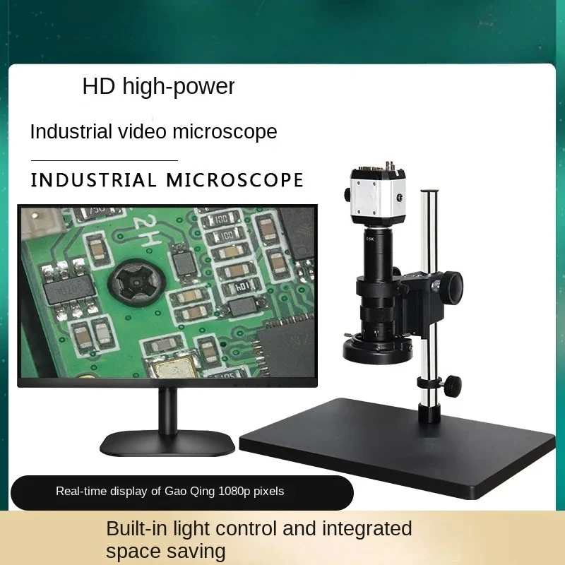 21-135X industrial video magnifying glass electron microscope