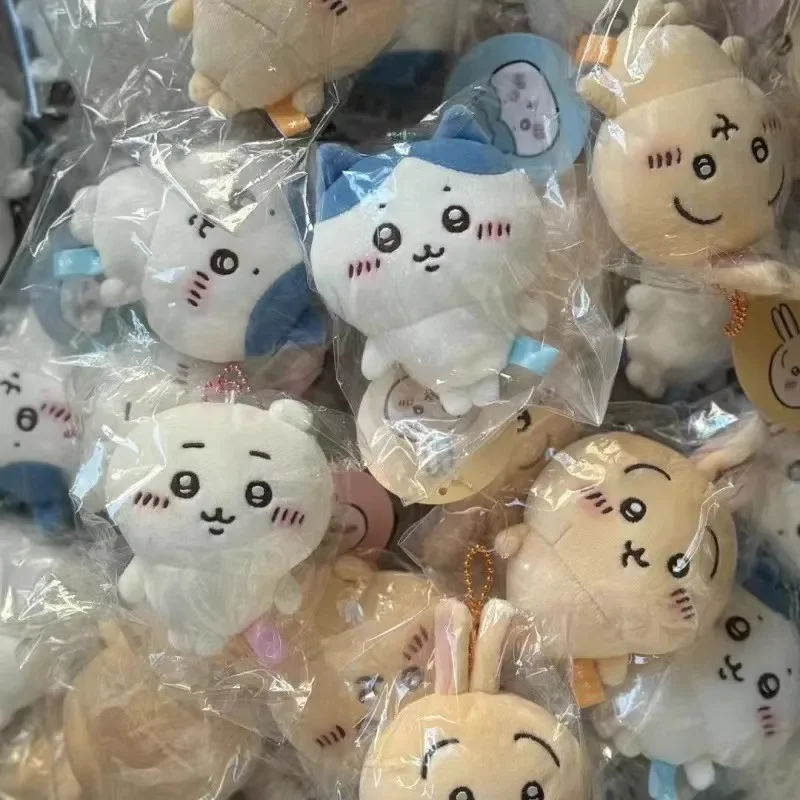 Heiß # # Kawaii Chiikawa Plüsch-Schlüsselanhänger Puppe Anime Niedliche Hachiware Cartoon Taschenanhänger Puppenanhänger Spielzeug Geburtstagsgeschenk – Detail 4