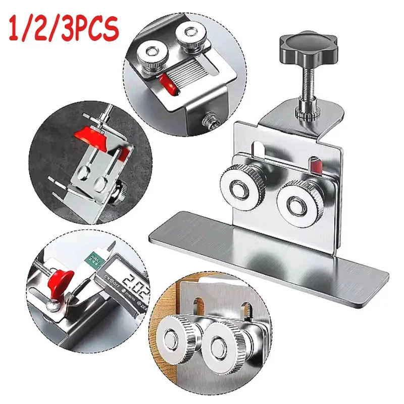 

1-3PCS Cabinet Door Installation Tool Stainless Steel Frame Jig Household Portable Bracket for Cabinet Door Mounting