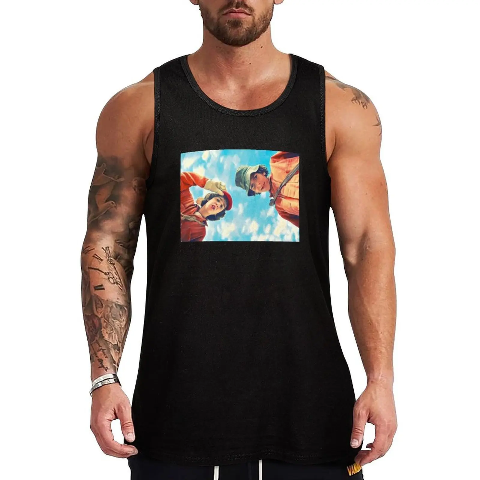 

Stan and Zero Tank Top summer clothes for men Men's t-shirts bodybuilding men Men's gym articles
