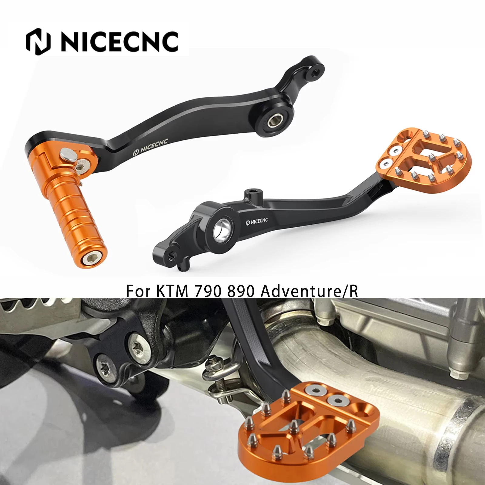 

For KTM 790 Adventure /R 890 Adventure /R 2021-2025 2024 Gear Shift Lever Brake Pedal For Husqvarna Norden 901 2022-2025 2023