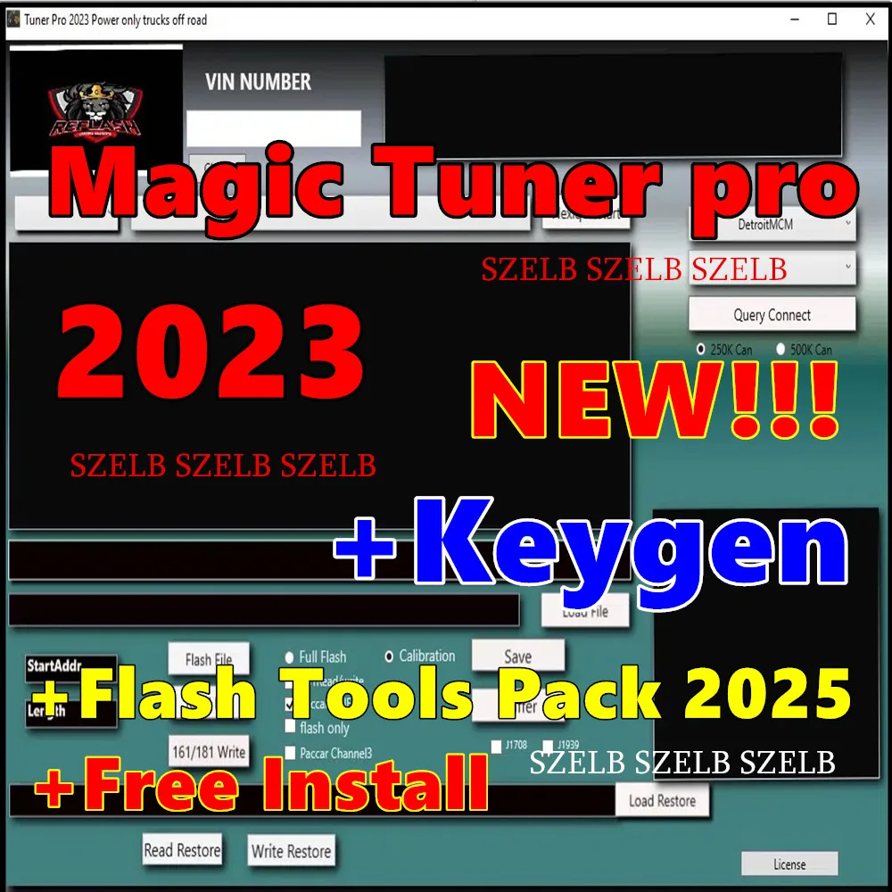 

Newest MAGIC TUNER PRO 2023 Flash The Blocks Truck Flash Tool Simply Flash The Block + unlock keygen Free Install + Video Guide