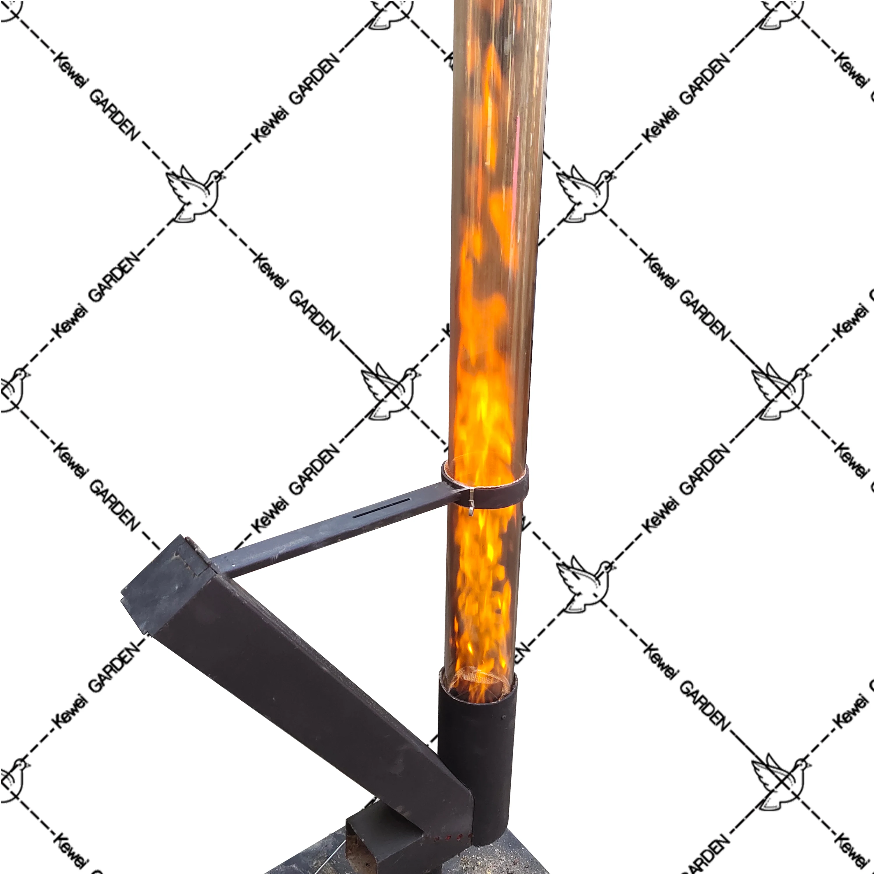 Outdoor Garden Rocket Stove Wood Pellet Heater Flame Burner Patio Wholesale Pellet Stoves