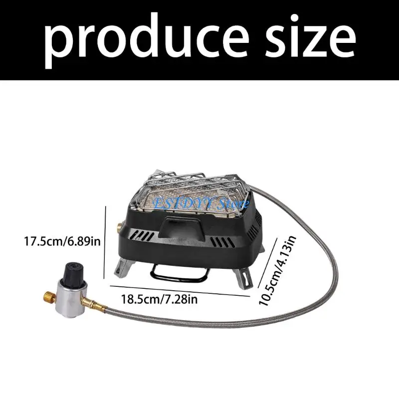 G6DE التخييم يندبروف مدفأة خيمة سخان مزدوج الغرض في الهواء الطلق متعددة الوظائف مدفأة للتخييم في الهواء الطلق