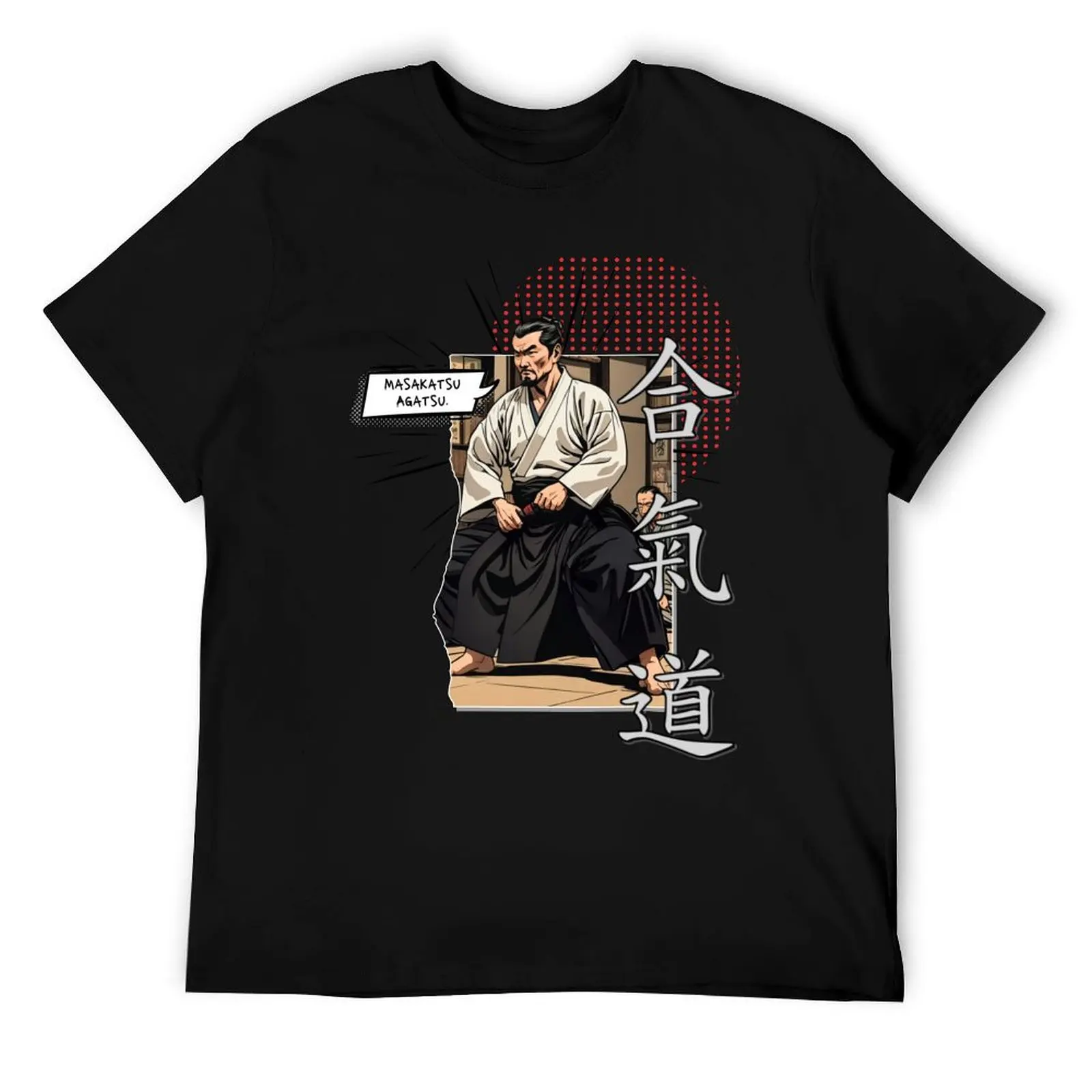 

Aikido - Masakatsu Agatsu T-Shirt t shirt man cotton cotton t shirt man man t shirts cotton T-Shirt