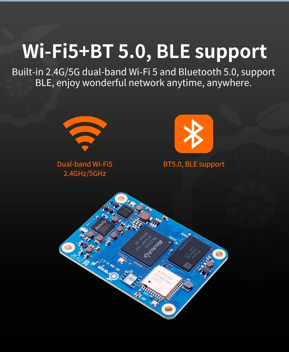 Orange Pi CM4 4GB RAM 32GB EMM - Compute Module 4 32Gb Wifi avaliação e preço