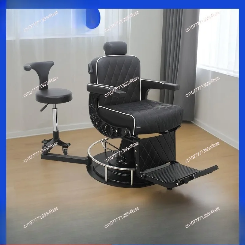 For Adjustable barber stool rotating barber chair with wheels salon technician chair beauty salon swivel chair