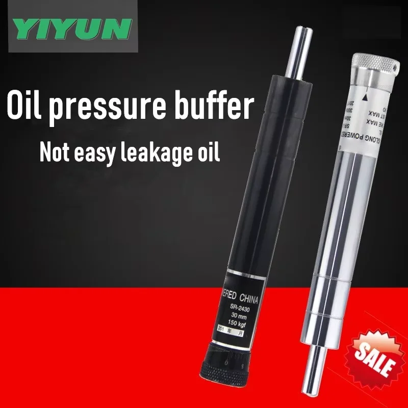 

Oil pressure buffer device Adjustable hydraulic steady speed Pneumatic components Collision avoidance