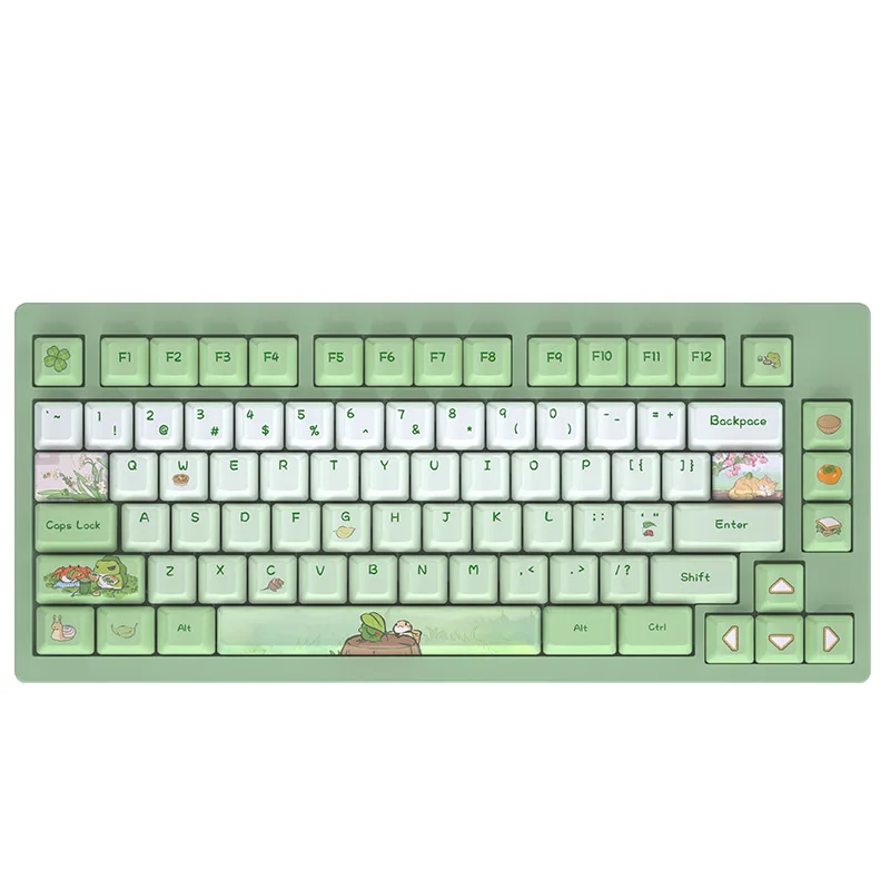 

PBT Five Sided Sublimation Keycaps XDA Profile Lovely Theme Mini Mechanical Keyboard Keycaps For Typing