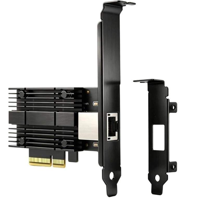 Eco-Friendly-For Win10/11/Linux Compatible 10G For Pcie To Network Card Realtek RTL8127 PXE Boot 10Gbps RJ45 LAN For PC Server