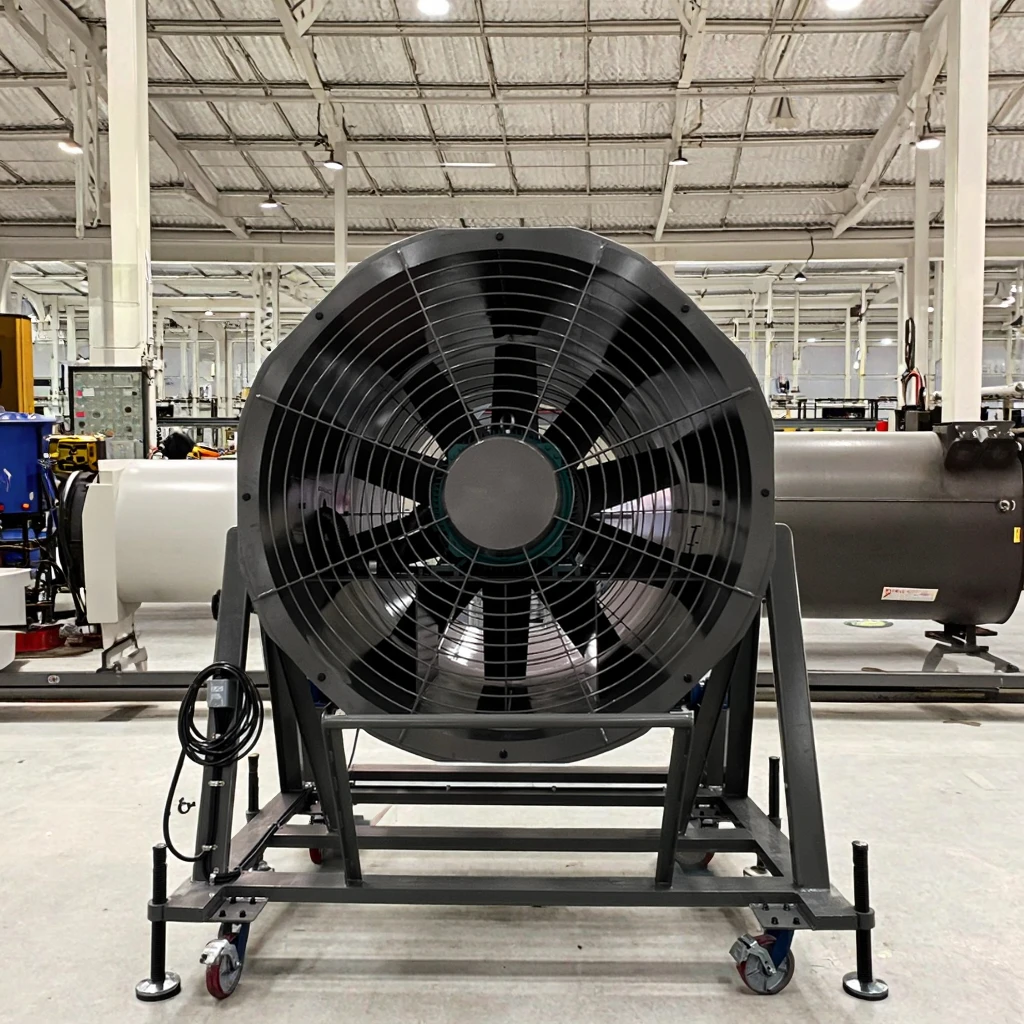 Suifeng XF-450 High Power 19000CFM Stainless Steel Upblast Roof Fan Motor Free Standing Exhaust For Restaurant Grease