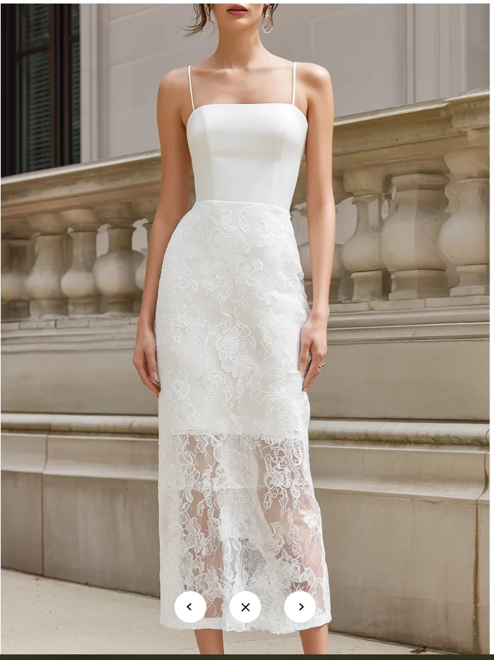 

Customized Sexy Spaghetti Strap Sleeveless Formal Party Dresses Women's Straight Lace Ankle Length Evening Dress Prom Gowns New