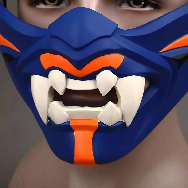 Game VALORANT Yoru Resin Masks Cosplay Costume Halloween Helmets Props Accessories